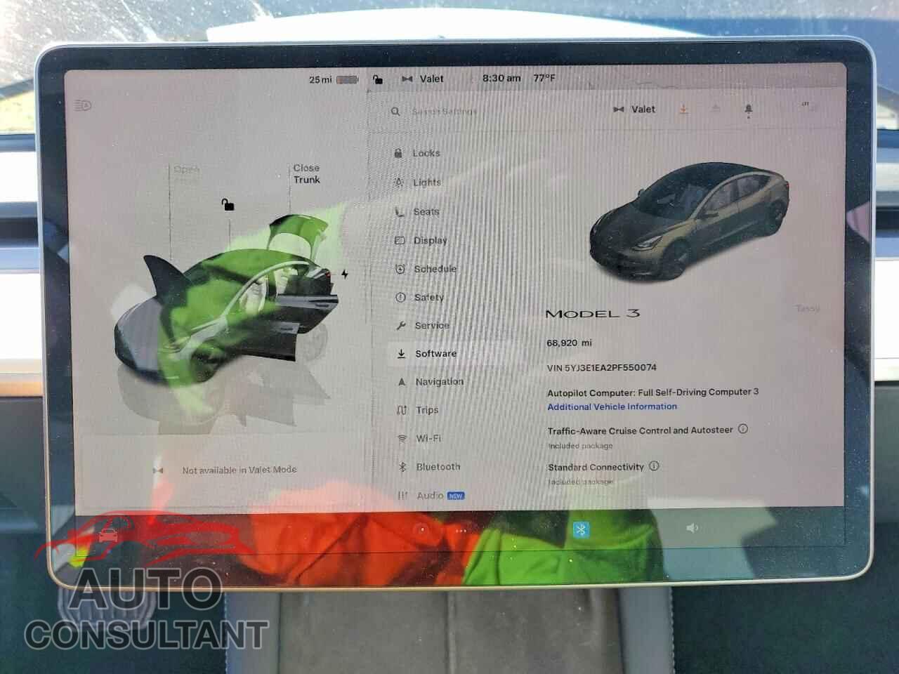 TESLA MODEL 3 2023 - 5YJ3E1EA2PF550074