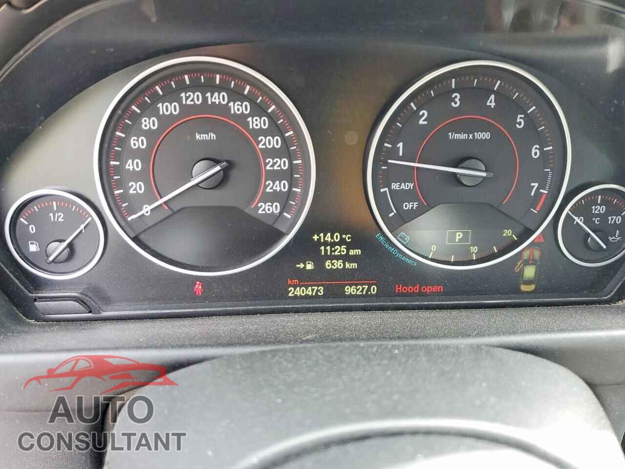 BMW 3 SERIES 2014 - WBA3B9C55EP459300