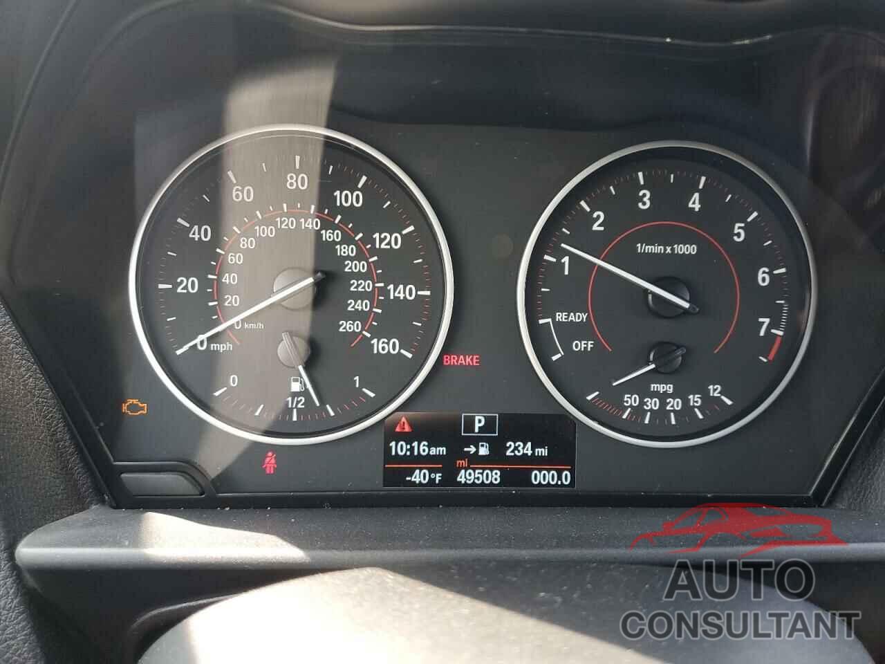 BMW 2 SERIES 2016 - WBA1F9C56GV544978