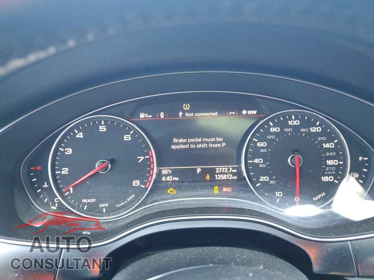 AUDI A6 2016 - WAUGFAFC6GN109349