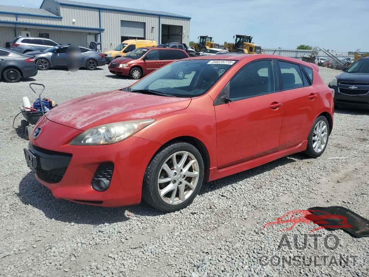 MAZDA MAZDA3 2012 - JM1BL1L54C1627893