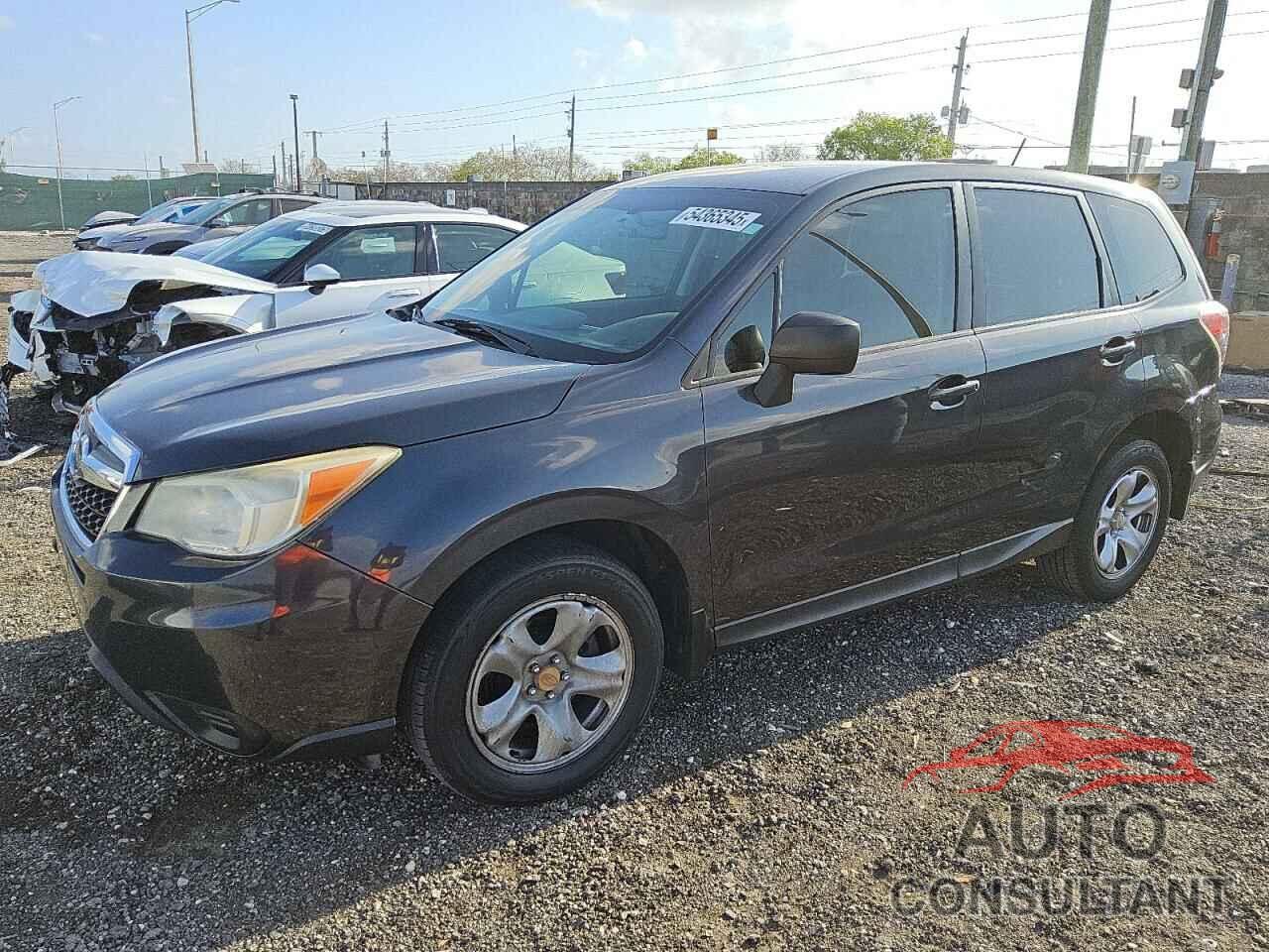 SUBARU FORESTER 2014 - JF2SJAAC6EH468068
