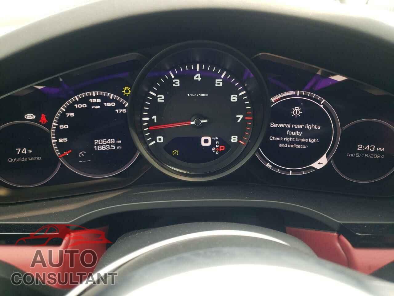 PORSCHE CAYENNE 2021 - WP1AA2AY2MDA06476