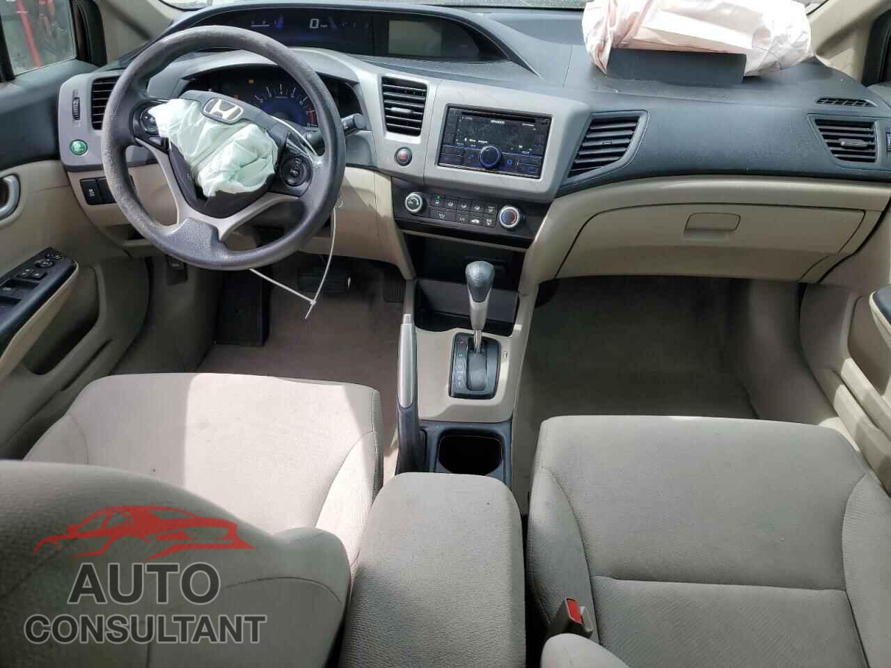 HONDA CIVIC 2012 - 19XFB2F52CE368274