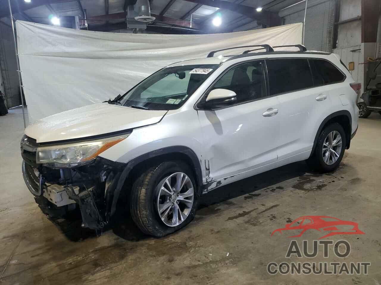 TOYOTA HIGHLANDER 2015 - 5TDJKRFH9FS217763