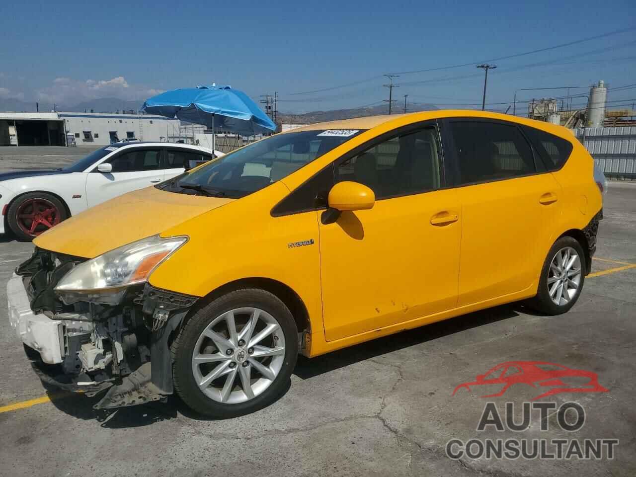 TOYOTA PRIUS 2012 - JTDZN3EU7C3122993