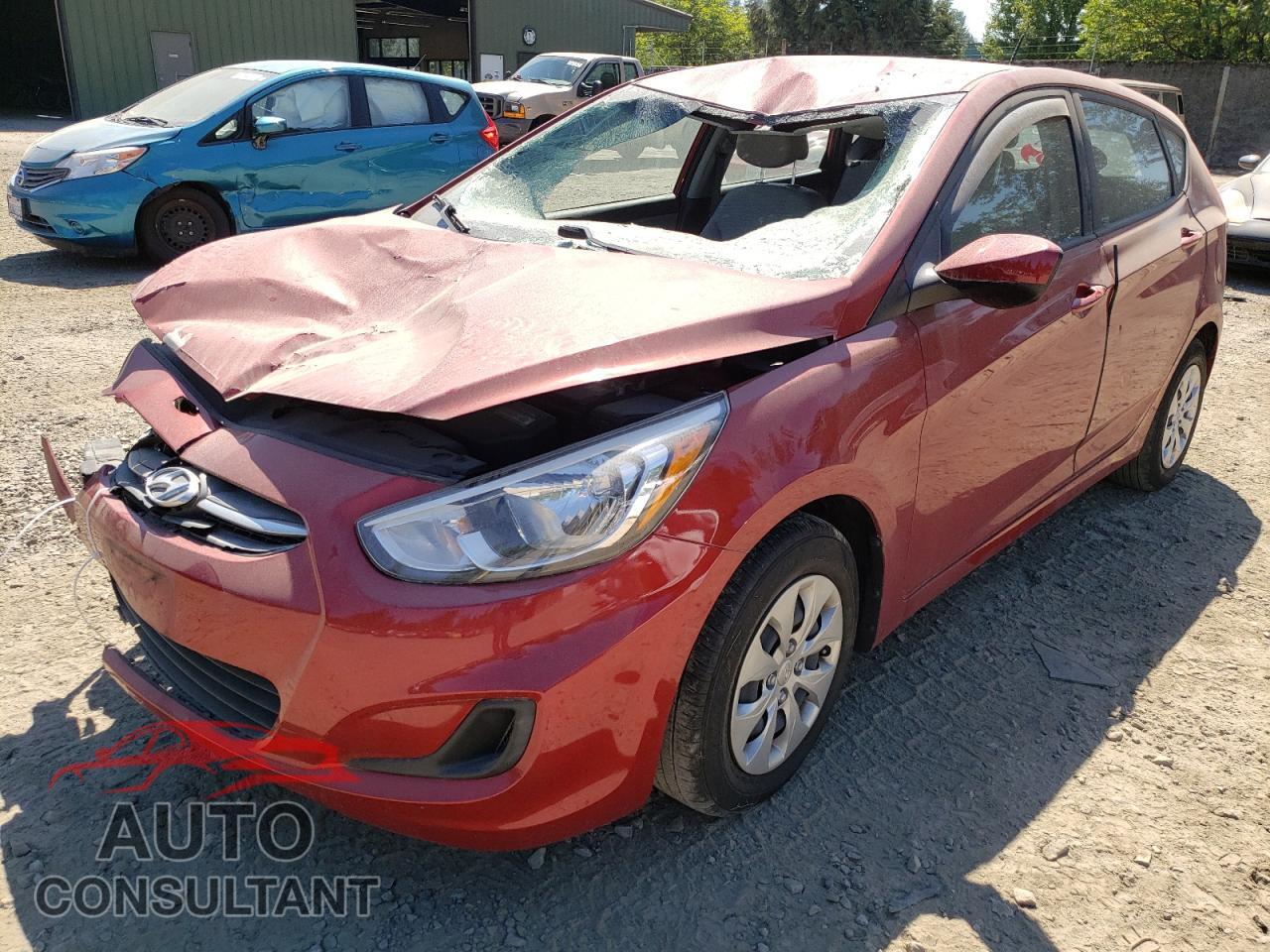 HYUNDAI ACCENT 2017 - KMHCT5AEXHU356550
