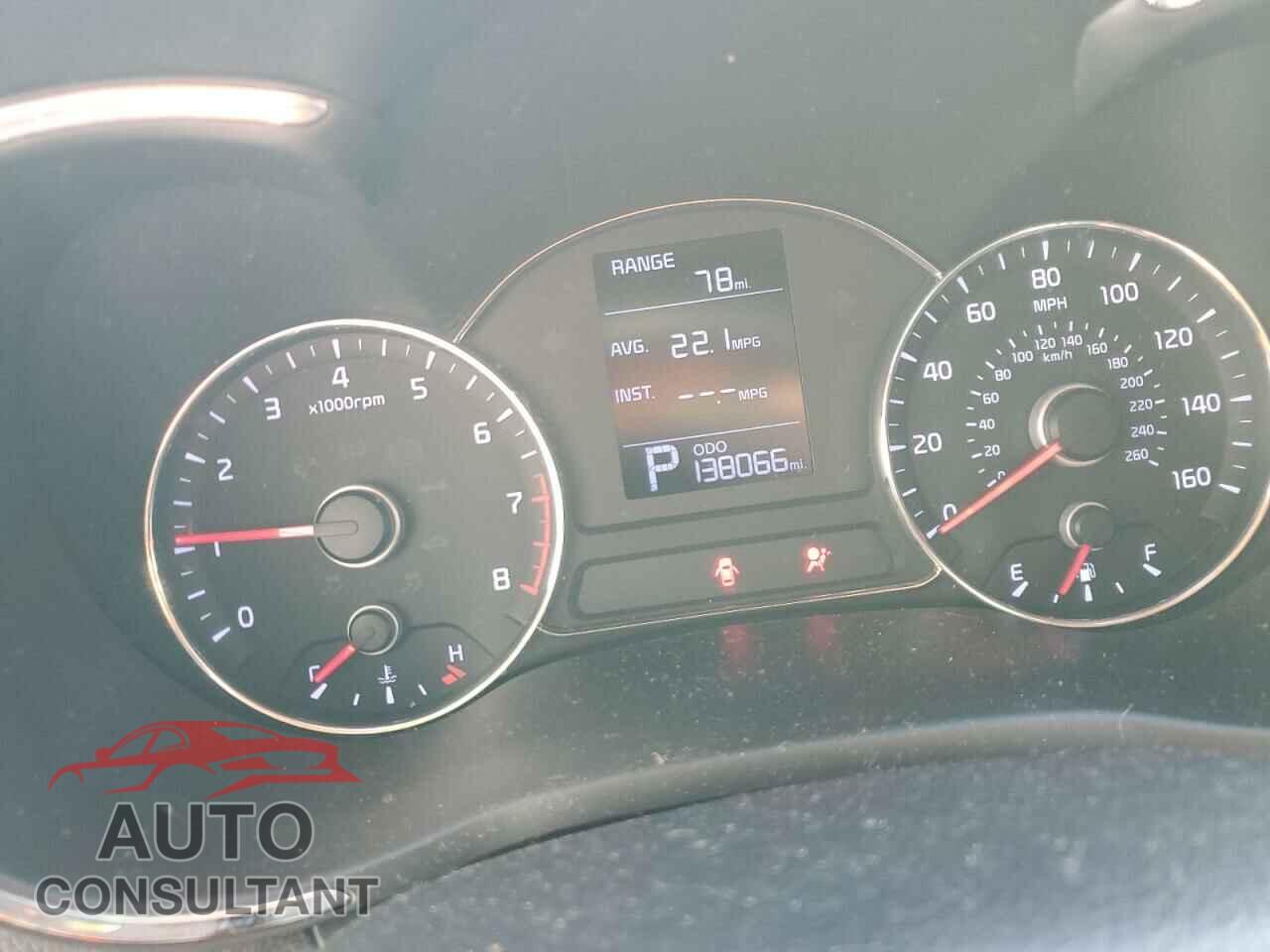 KIA FORTE 2016 - KNAFK5A8XG5582110