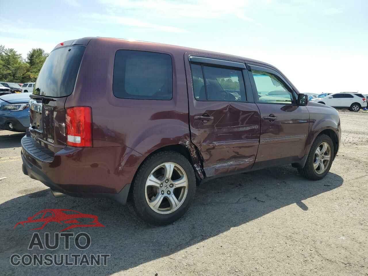 HONDA PILOT 2012 - 5FNYF4H58CB080565