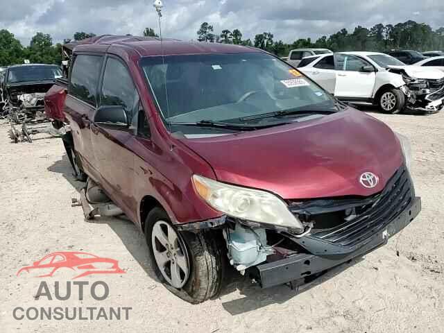 TOYOTA SIENNA 2013 - 5TDZK3DC8DS399766