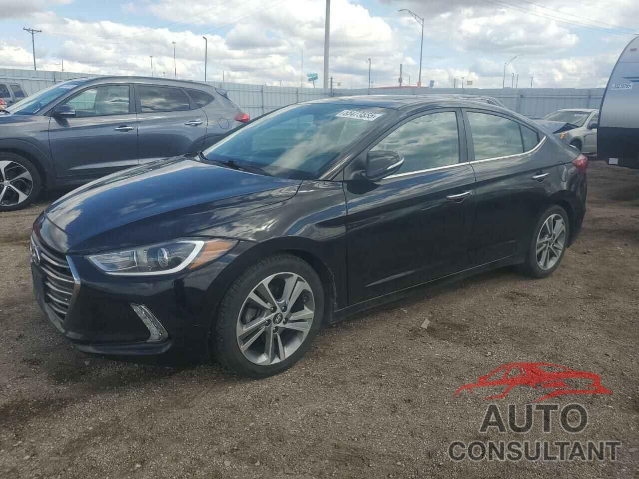HYUNDAI ELANTRA 2017 - KMHD84LF6HU203637