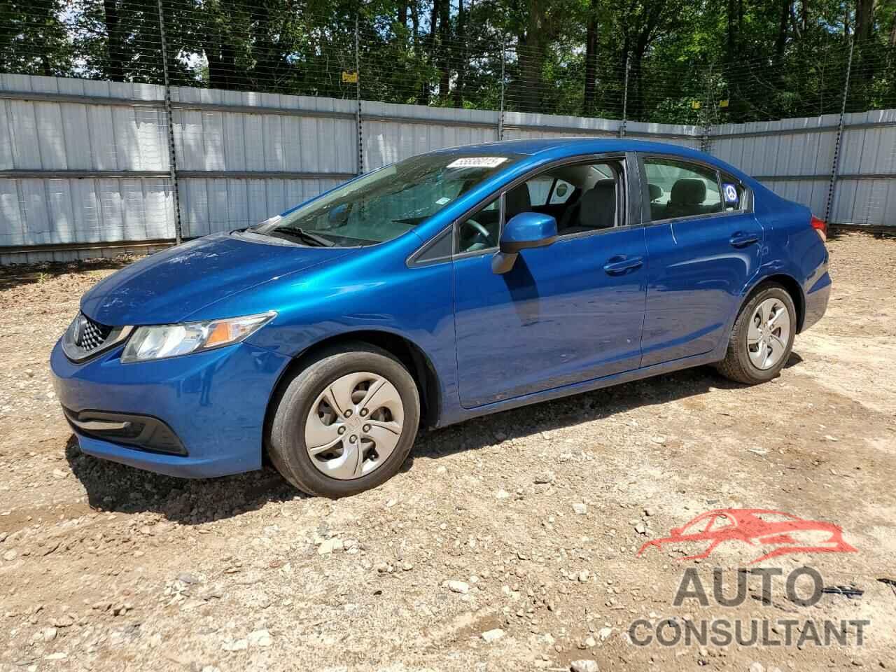 HONDA CIVIC 2013 - 2HGFB2F57DH588548