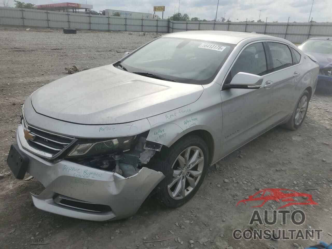 CHEVROLET IMPALA 2016 - 2G1115S34G9176208