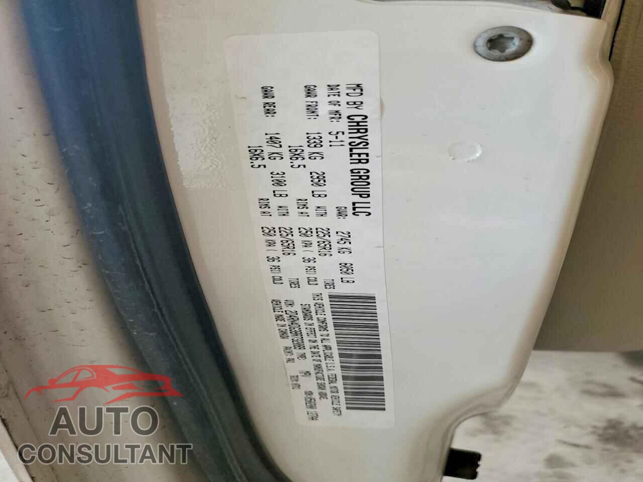 DODGE CARAVAN 2011 - 2D4RN4DG3BR732089