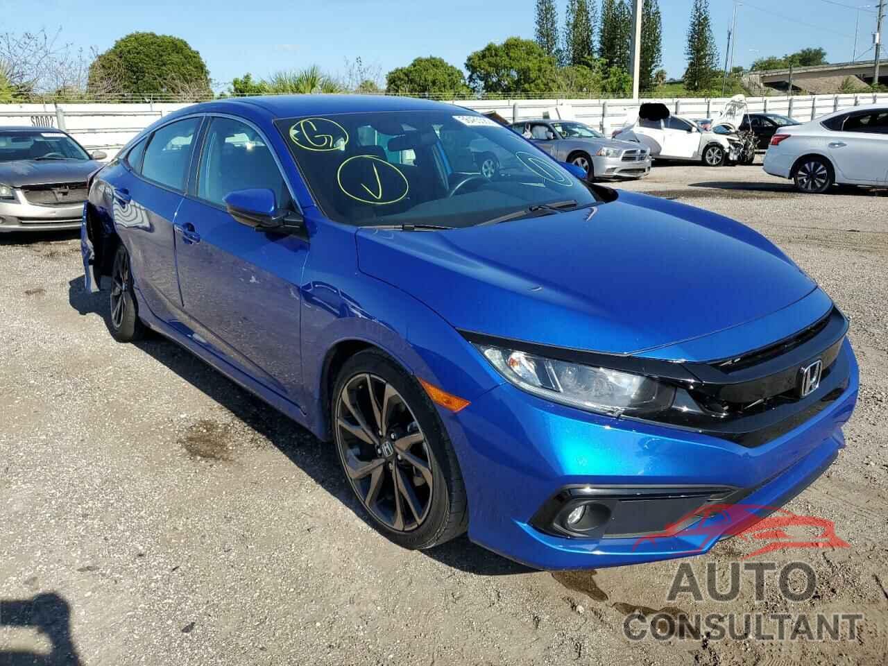 HONDA CIVIC 2021 - 19XFC2F88ME002506