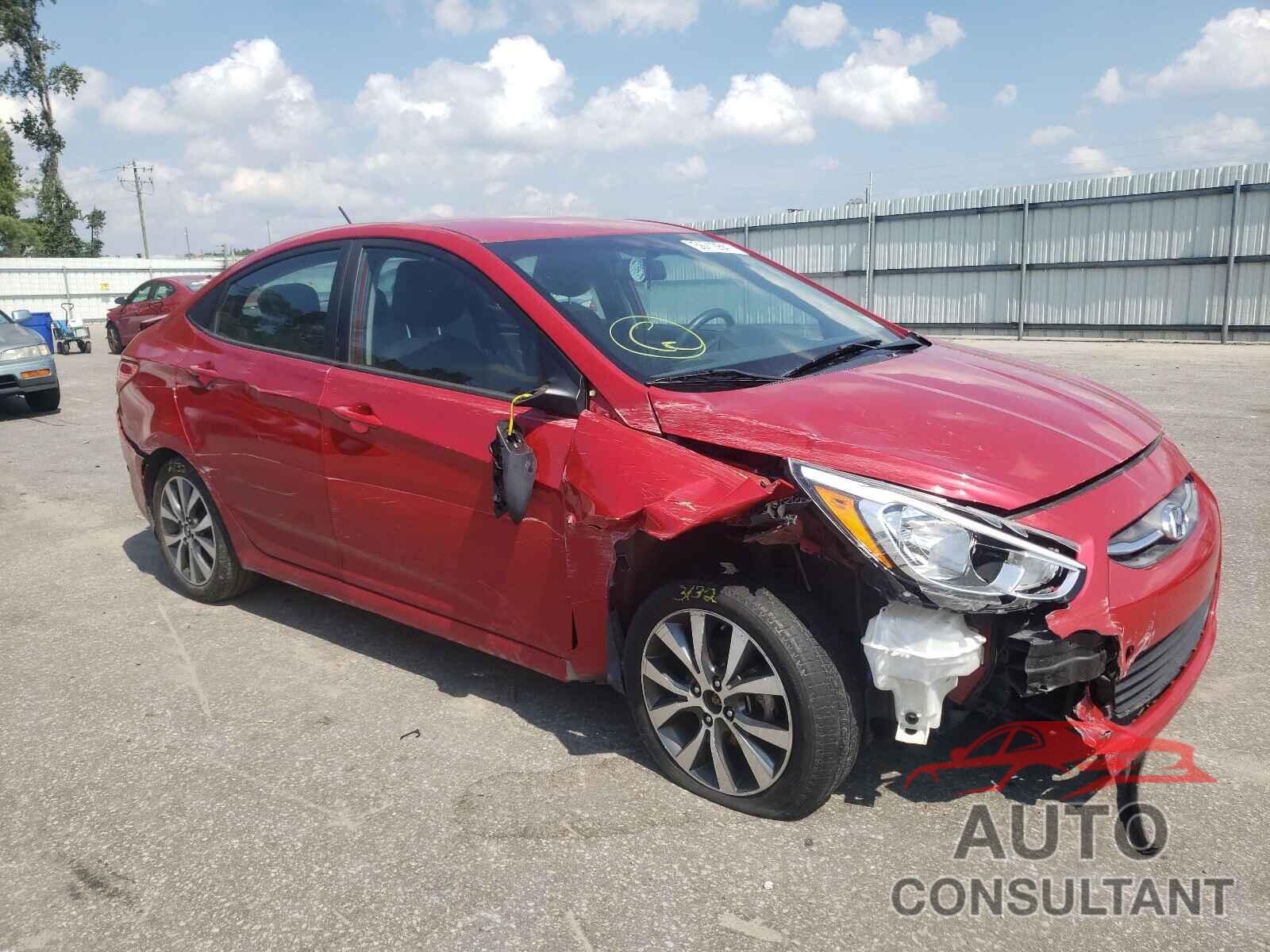 HYUNDAI ACCENT 2017 - KMHCT4AE3HU348607