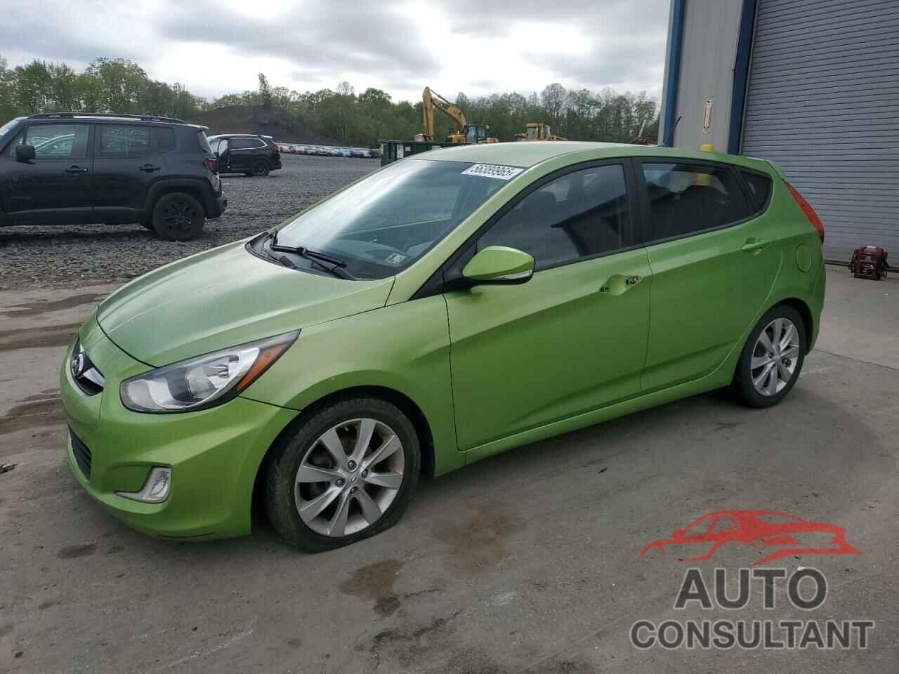 HYUNDAI ACCENT 2013 - KMHCU5AE3DU083068