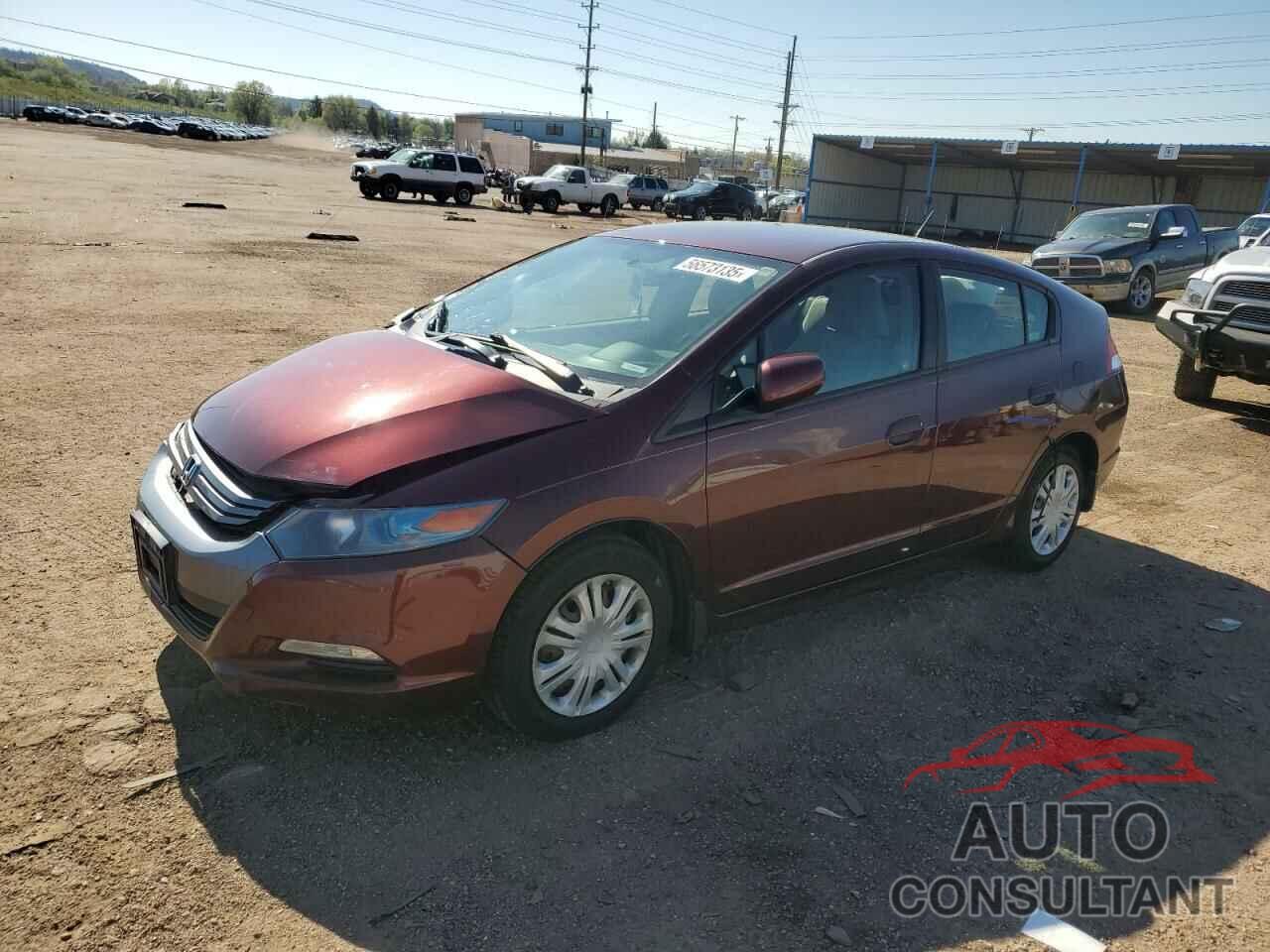 HONDA INSIGHT 2011 - JHMZE2H33BS007551