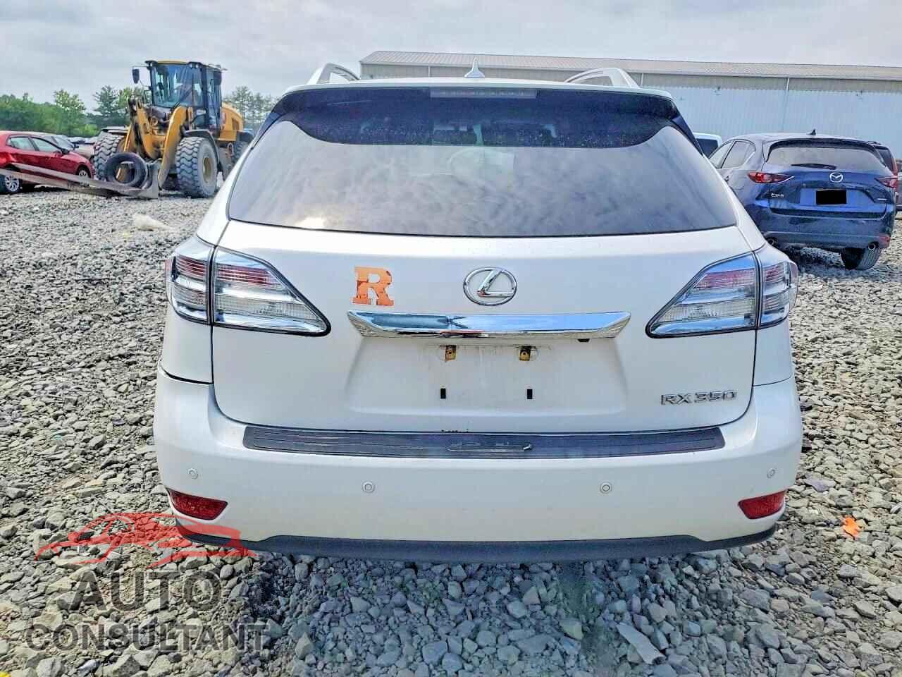 LEXUS RX350 2012 - 2T2BK1BA2CC138255