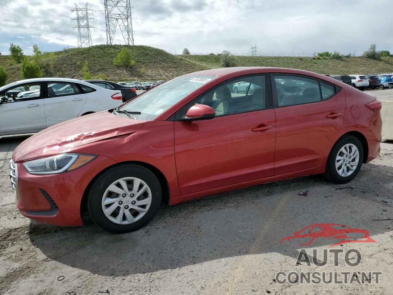 HYUNDAI ELANTRA 2018 - 5NPD74LF4JH275024