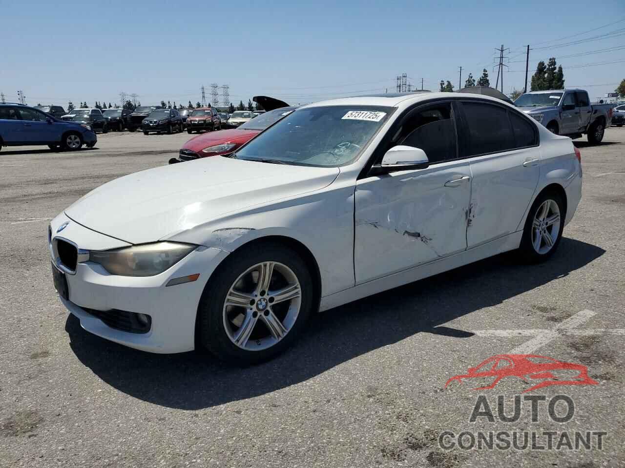 BMW 3 SERIES 2013 - WBA3C1C56DF436269