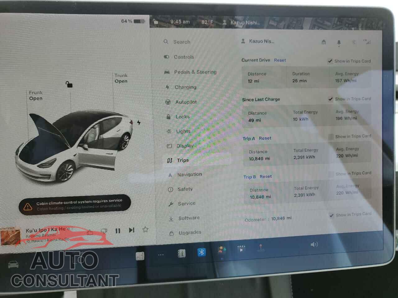 TESLA MODEL 3 2021 - 5YJ3E1EA7MF908796