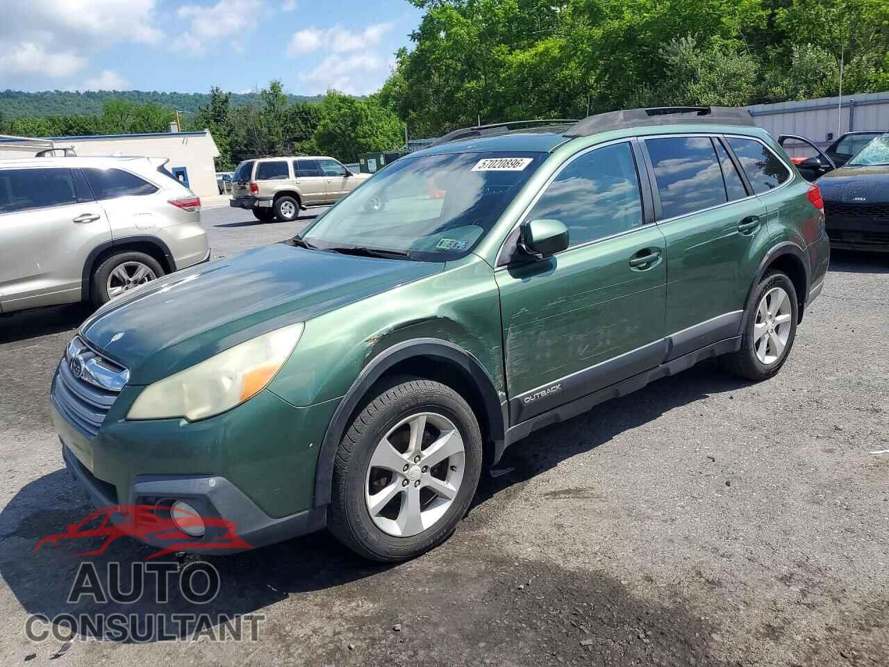 SUBARU OUTBACK 2014 - 4S4BRBDC8E3209762