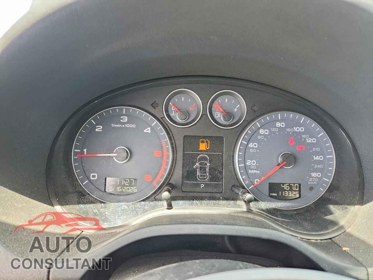 AUDI A3 2011 - WAUKJAFM2BA059115