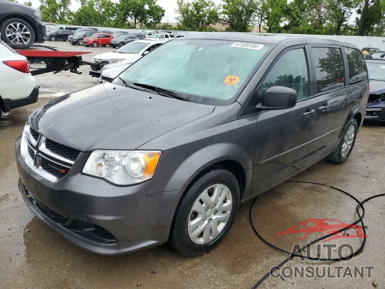 DODGE CARAVAN 2017 - 2C4RDGBG2HR626231