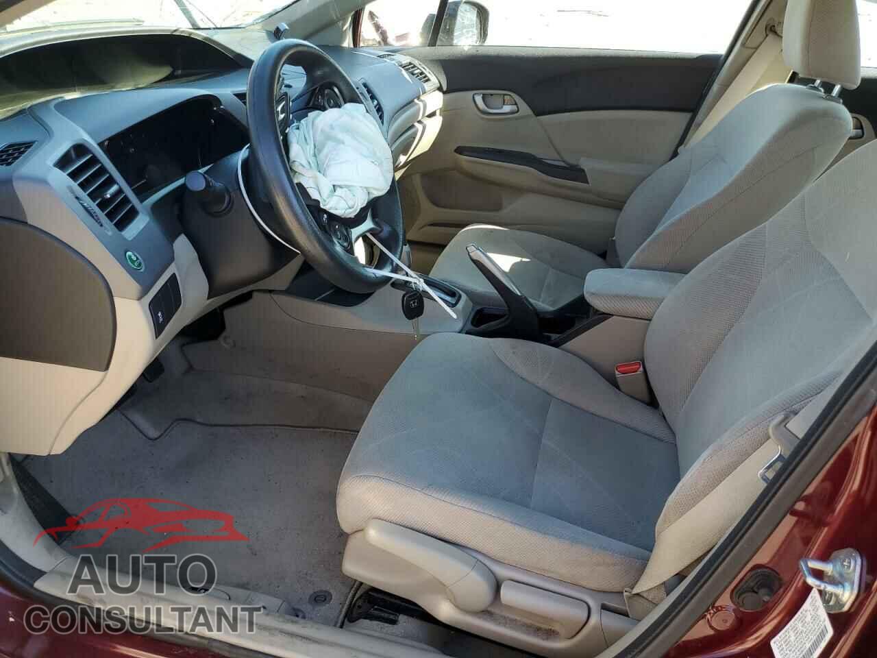 HONDA CIVIC 2012 - 2HGFB2F56CH589253
