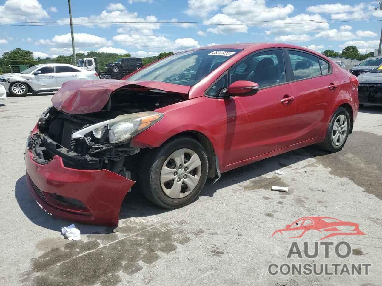 KIA FORTE 2015 - KNAFX4A69F5393232