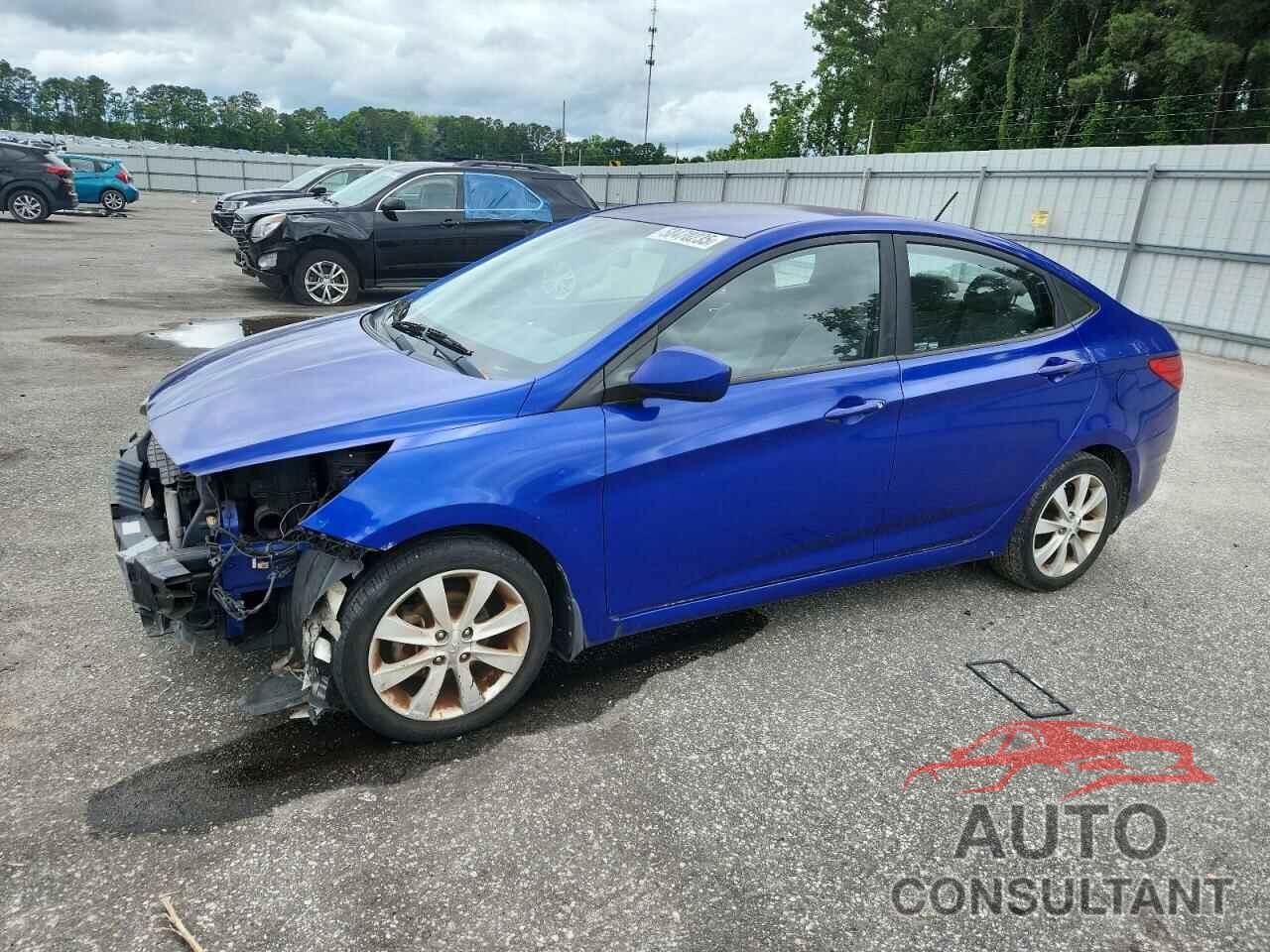 HYUNDAI ACCENT 2012 - KMHCU4AE9CU167663