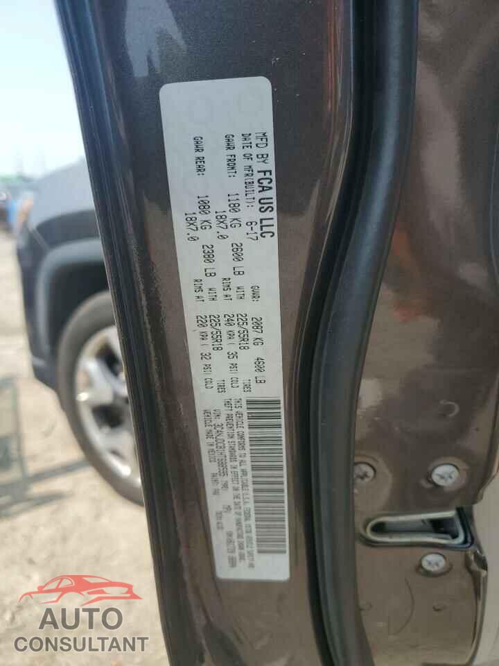 JEEP COMPASS 2017 - 3C4NJDCB1HT688595