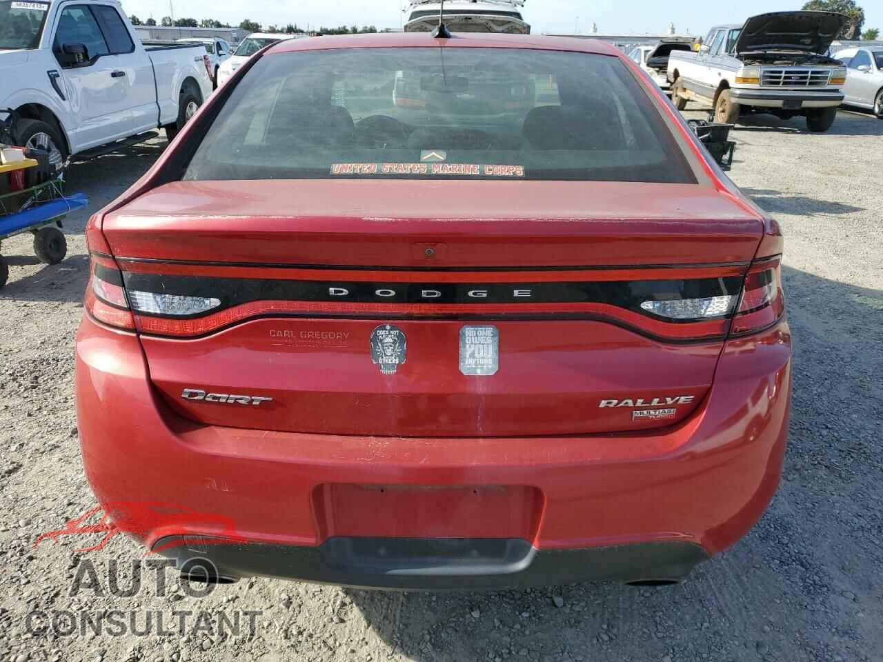 DODGE DART 2013 - 1C3CDFBH4DD134231
