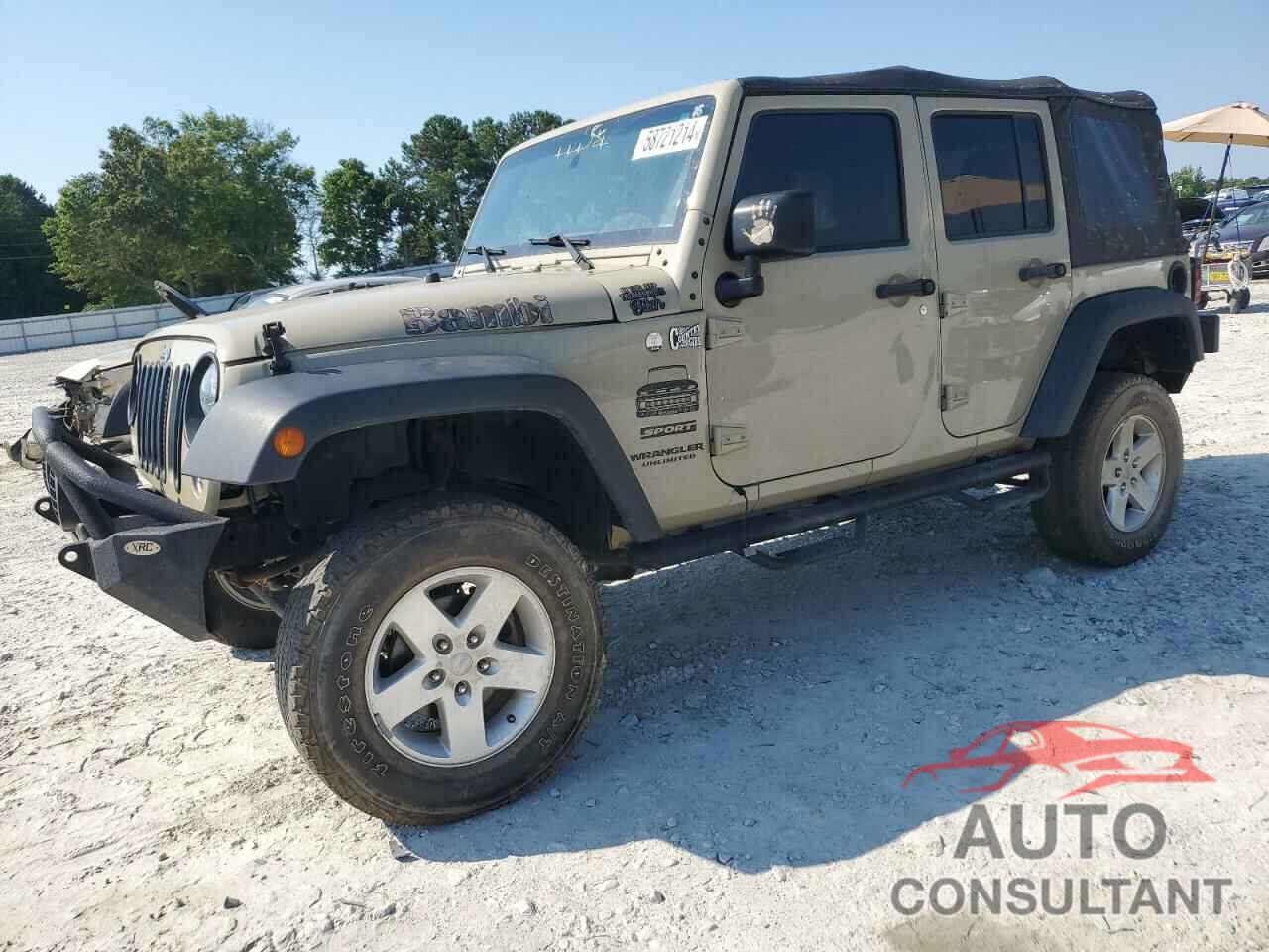 JEEP WRANGLER 2017 - 1C4BJWDGXHL592128
