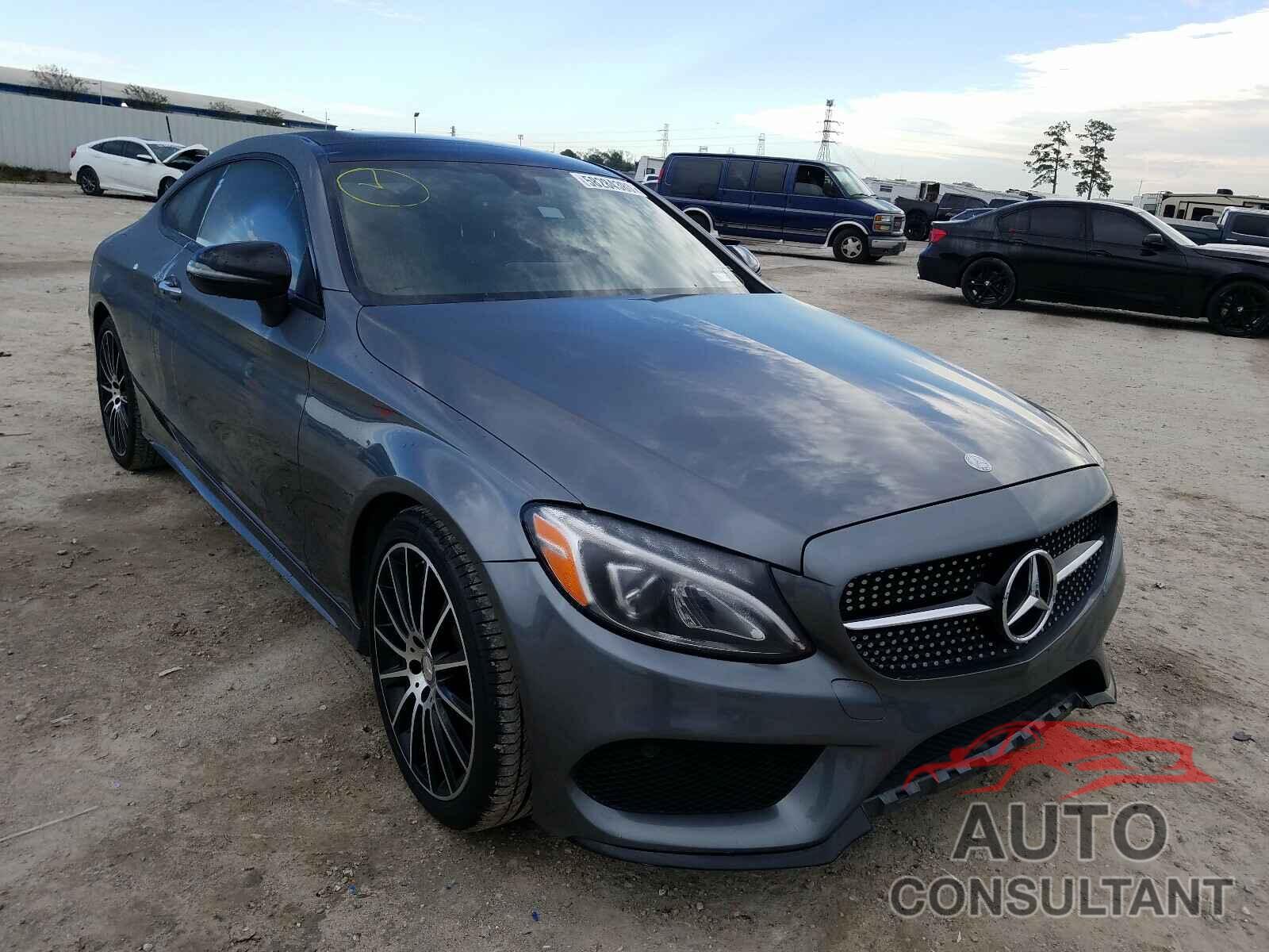 MERCEDES-BENZ C CLASS 2017 - WDDWJ4JB0HF385525