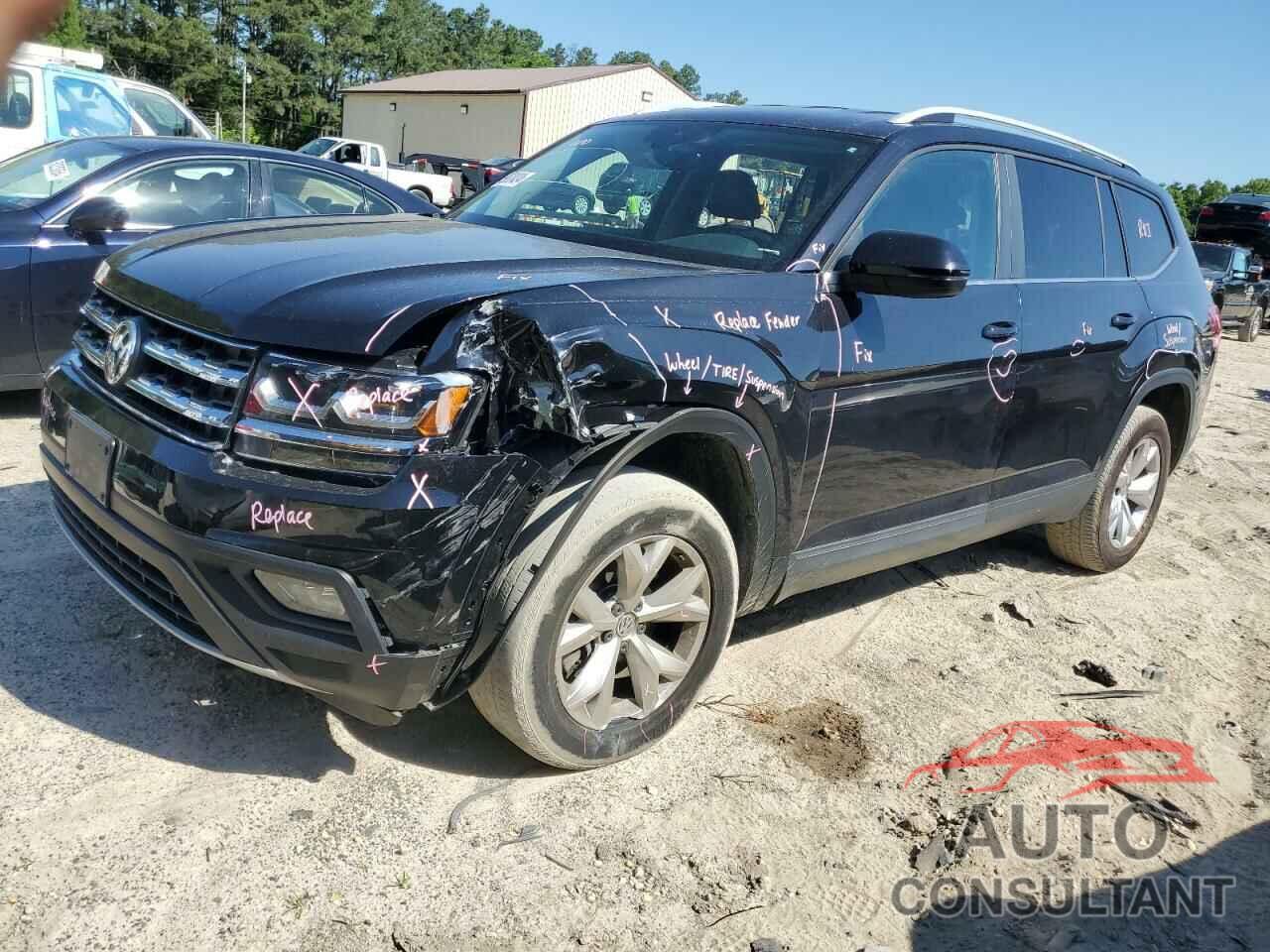 VOLKSWAGEN ATLAS 2018 - 1V2LR2CA1JC549403