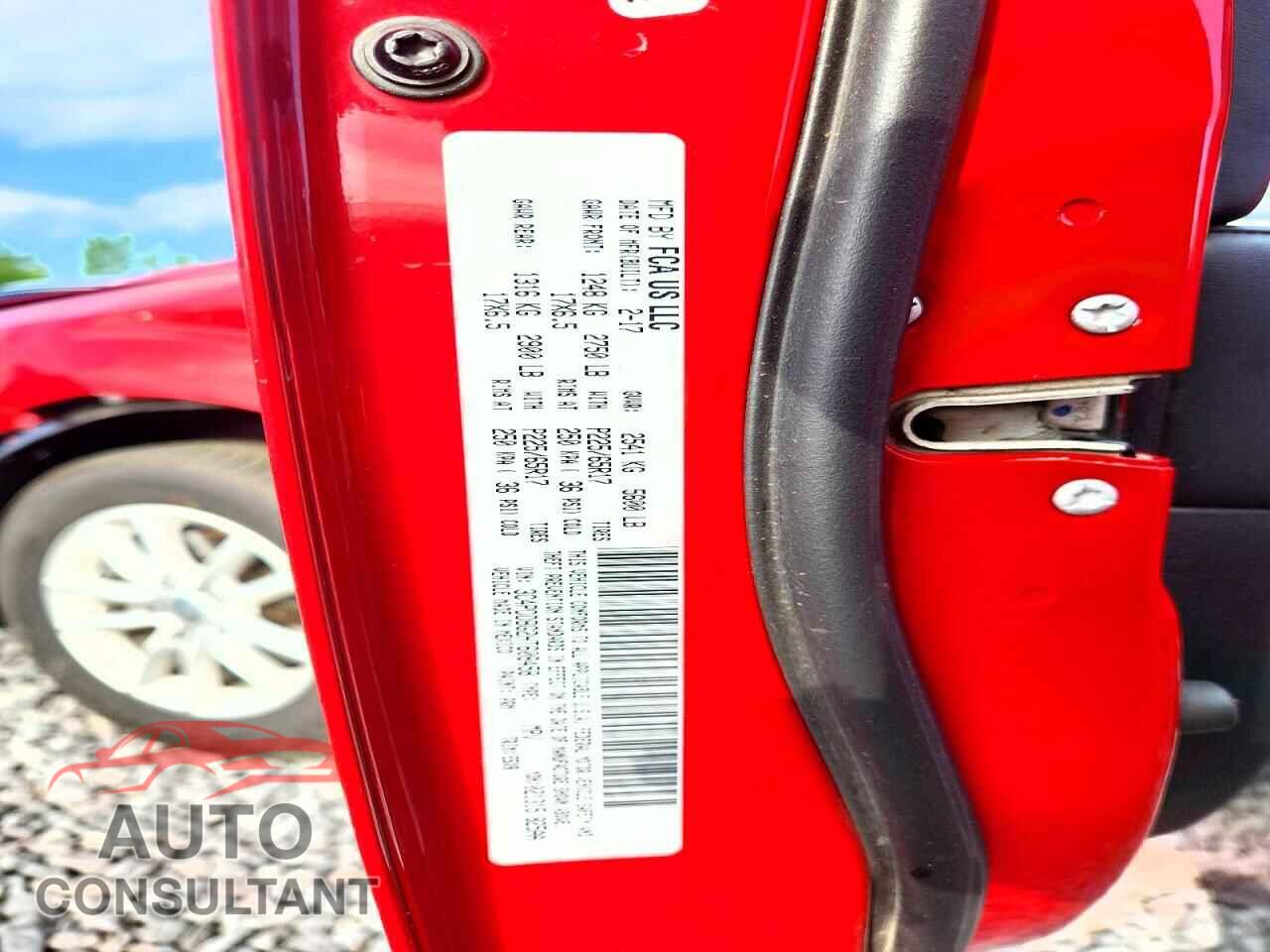 DODGE JOURNEY 2017 - 3C4PDDBG2HT608458
