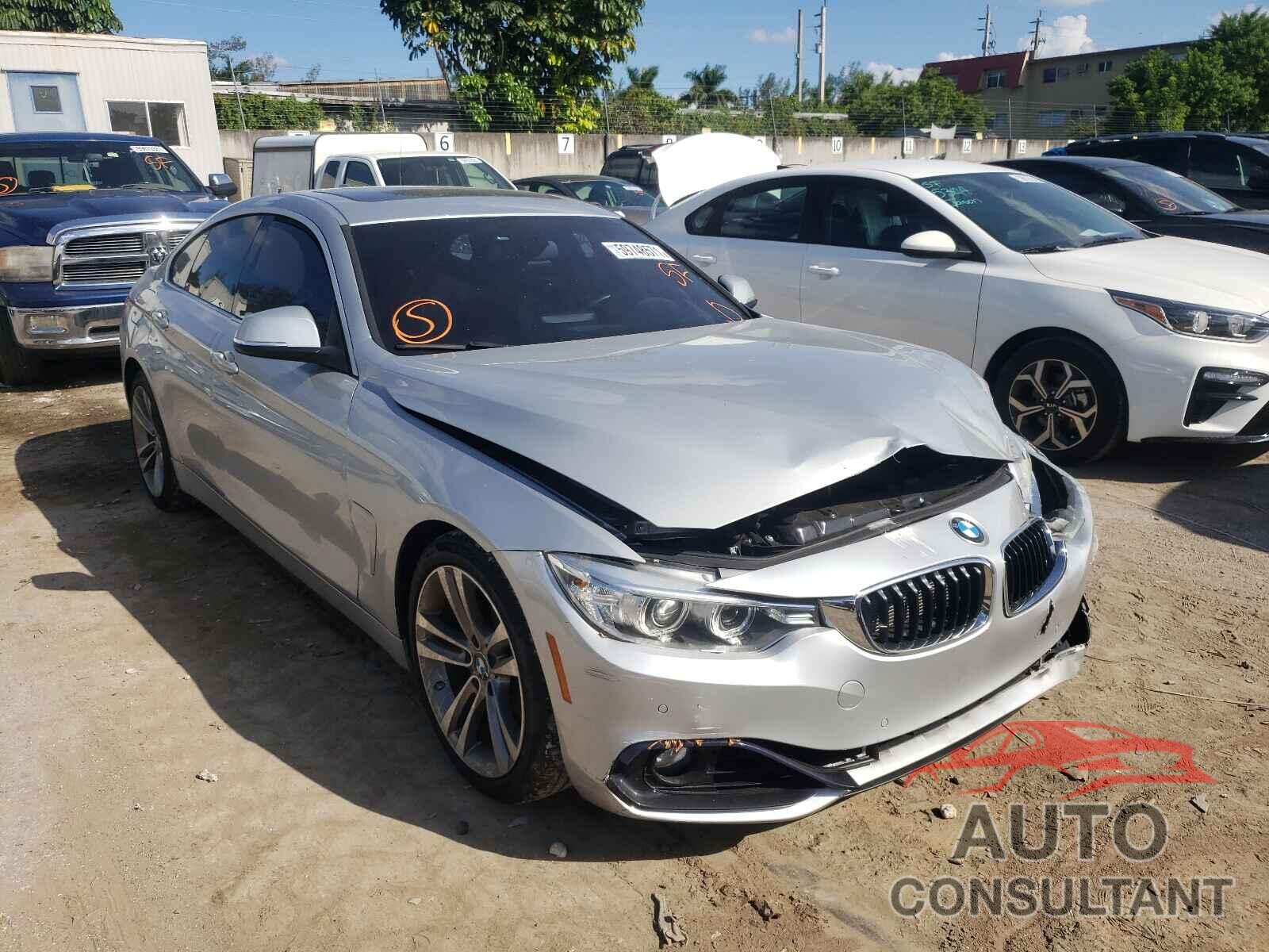 BMW 4 SERIES 2016 - WBA4A9C55GGL87380