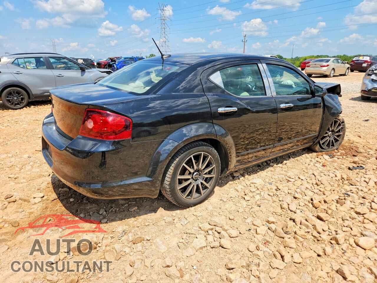 DODGE AVENGER 2012 - 1C3CDZCB7CN157314