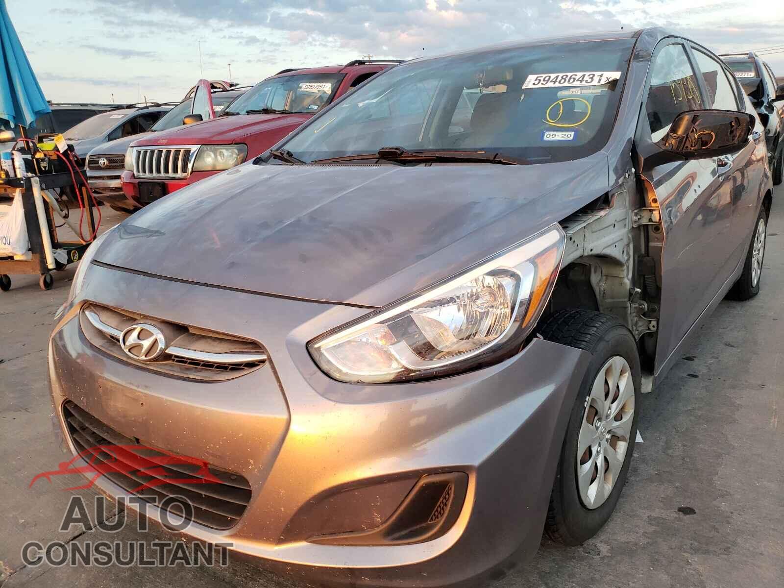 HYUNDAI ACCENT 2016 - KMHCT5AE7GU261121