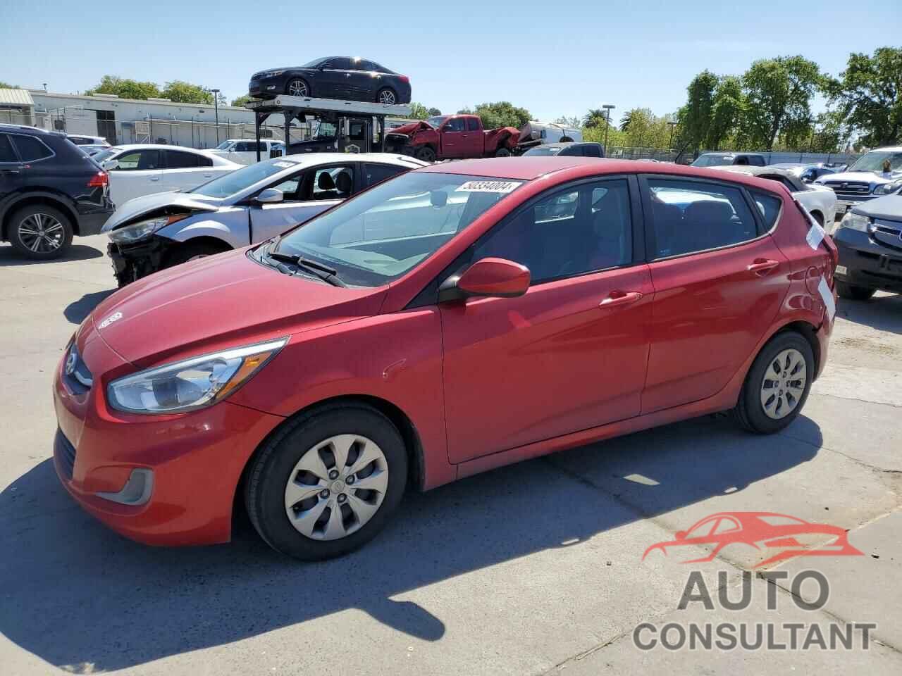 HYUNDAI ACCENT 2017 - KMHCT5AE7HU345456