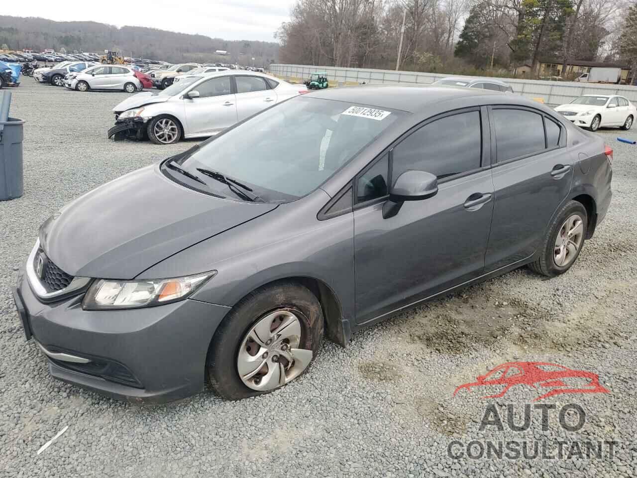 HONDA CIVIC 2013 - 2HGFB2F51DH516888