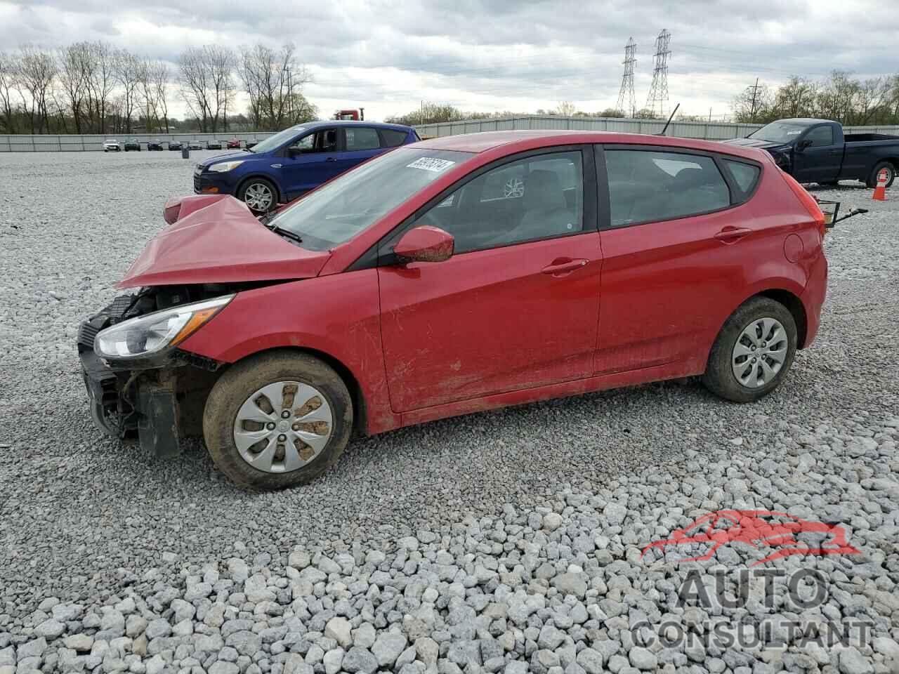 HYUNDAI ACCENT 2017 - KMHCT5AE9HU310546