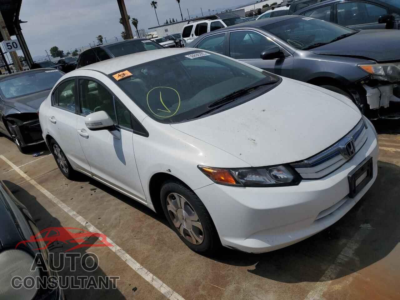 HONDA CIVIC 2012 - JHMFB4F27CS000296