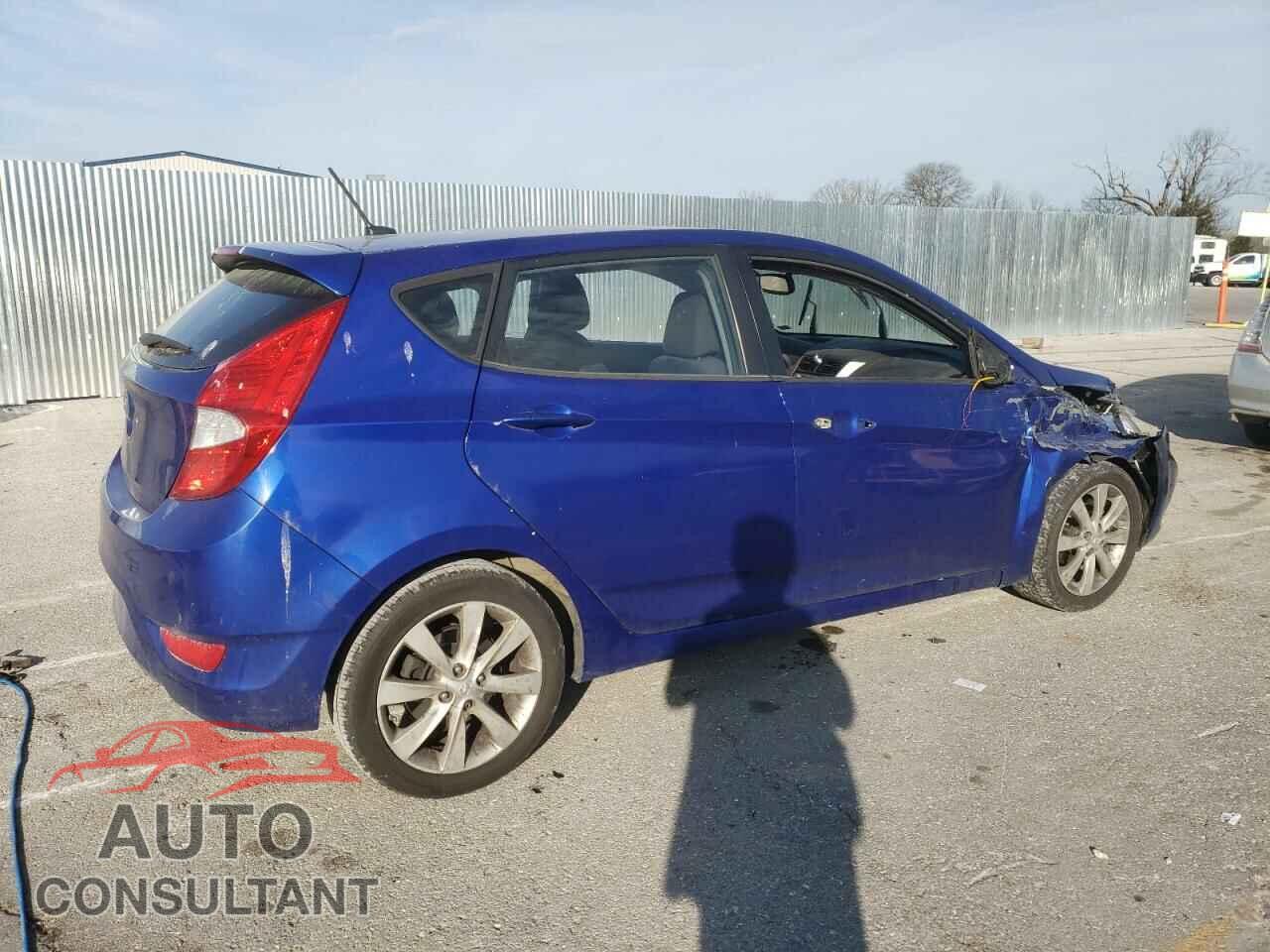 HYUNDAI ACCENT 2012 - KMHCU5AE7CU027245