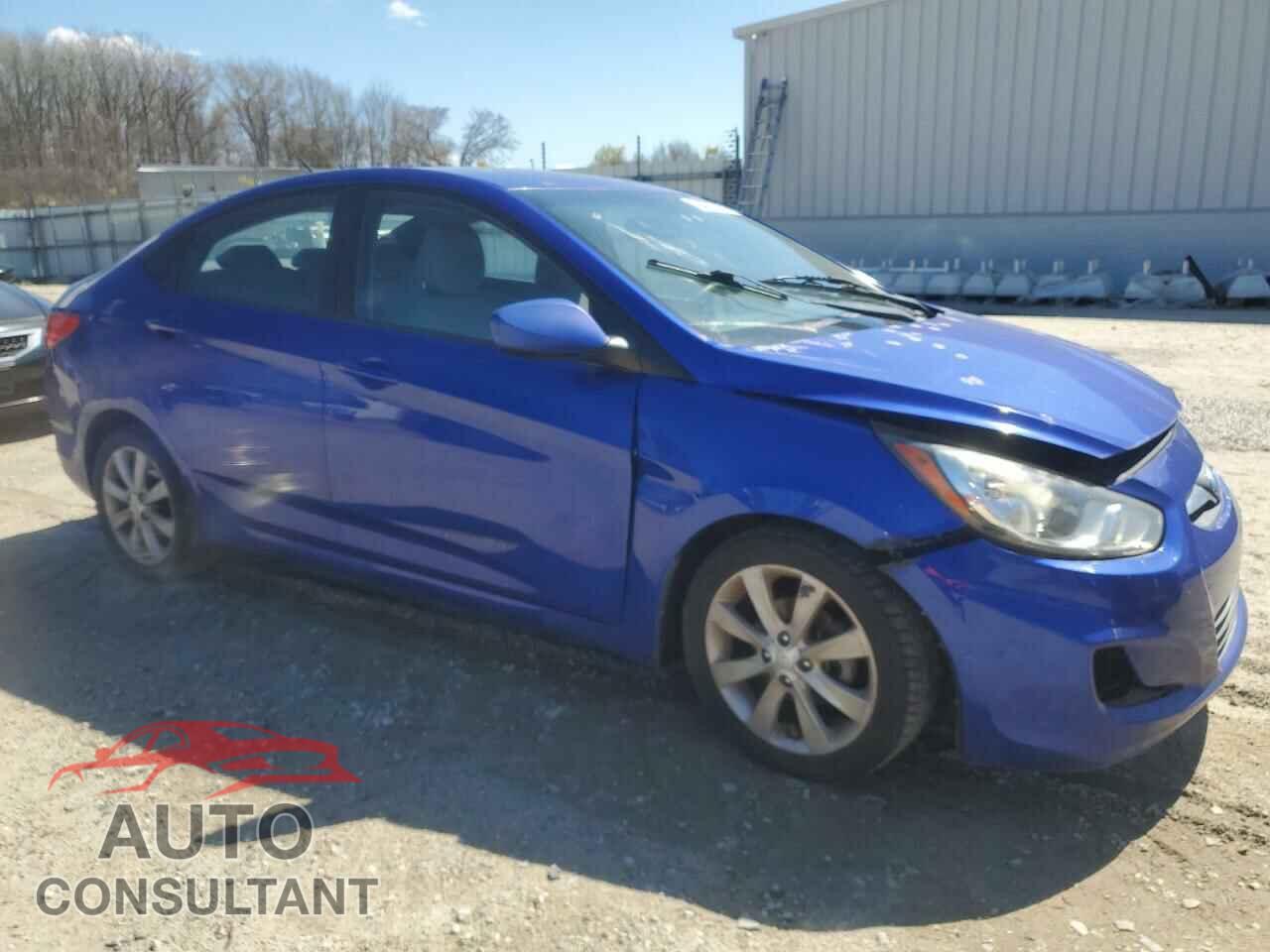 HYUNDAI ACCENT 2012 - KMHCU4AE6CU036951