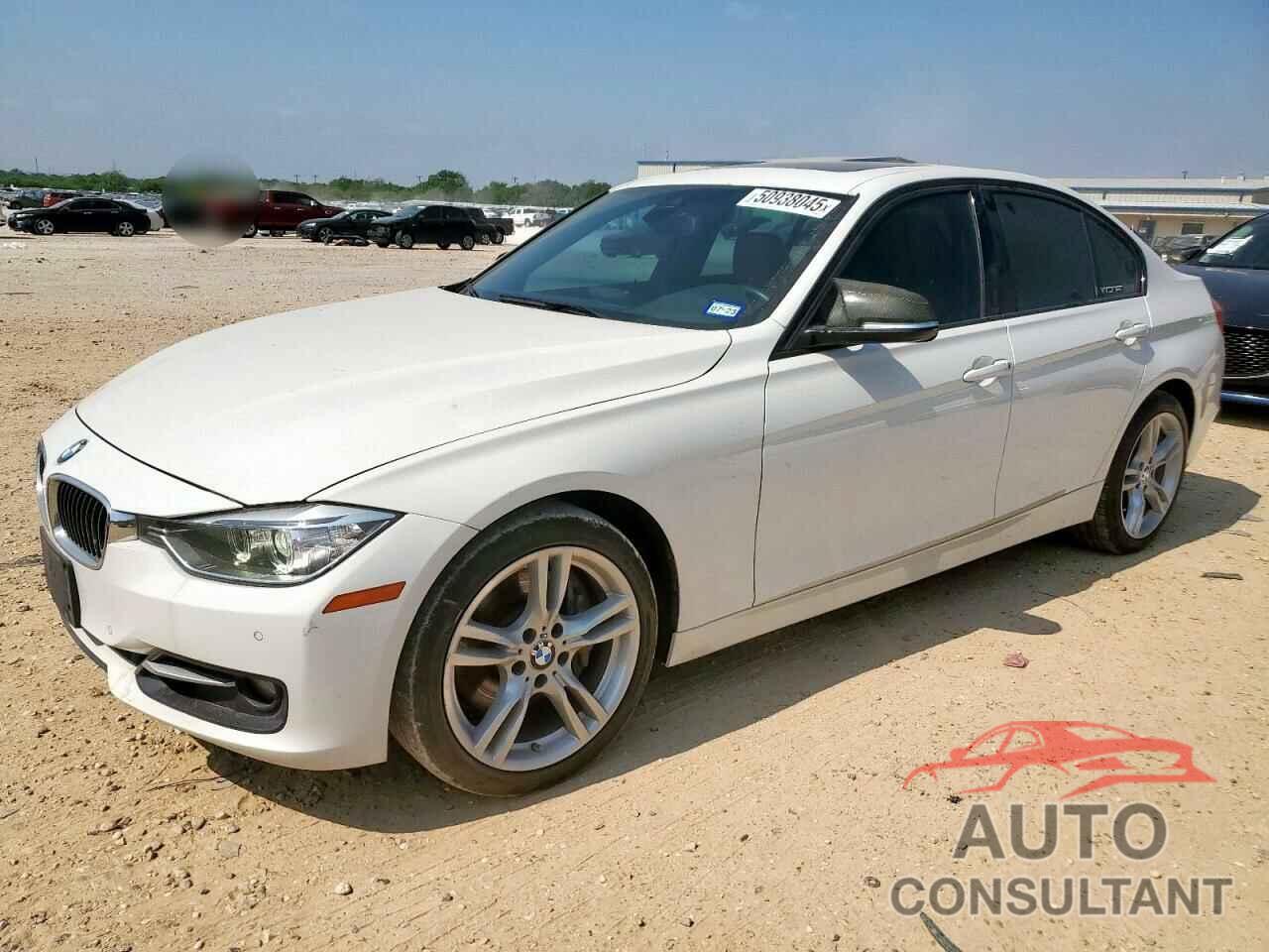 BMW 3 SERIES 2013 - WBA3B9C50DJ899071