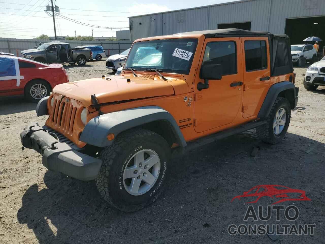 JEEP WRANGLER 2012 - 1C4BJWDG3CL285361