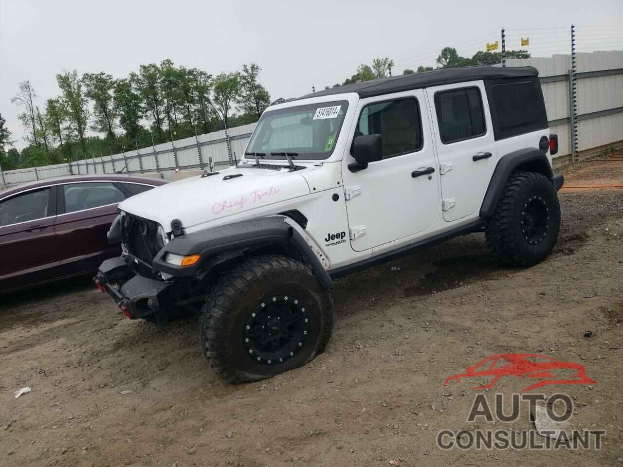JEEP WRANGLER 2022 - 1C4HJXDG9NW124191